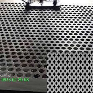 Tấm thép đục lỗ