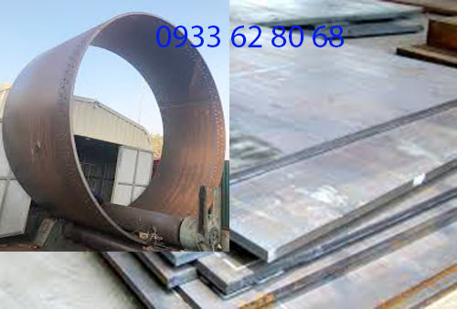 sử dụng thép tấm a516 uốn thành hình trụ để làm nồi hơi