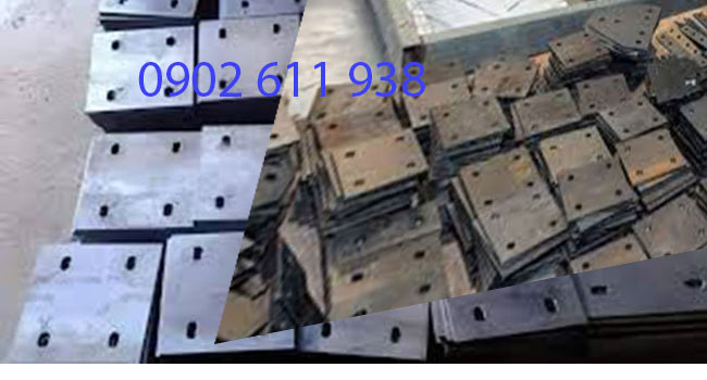 Bản mã thép hình vuông đục lỗ