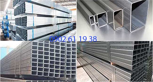 Thép hộp mạ kẽm 30×60